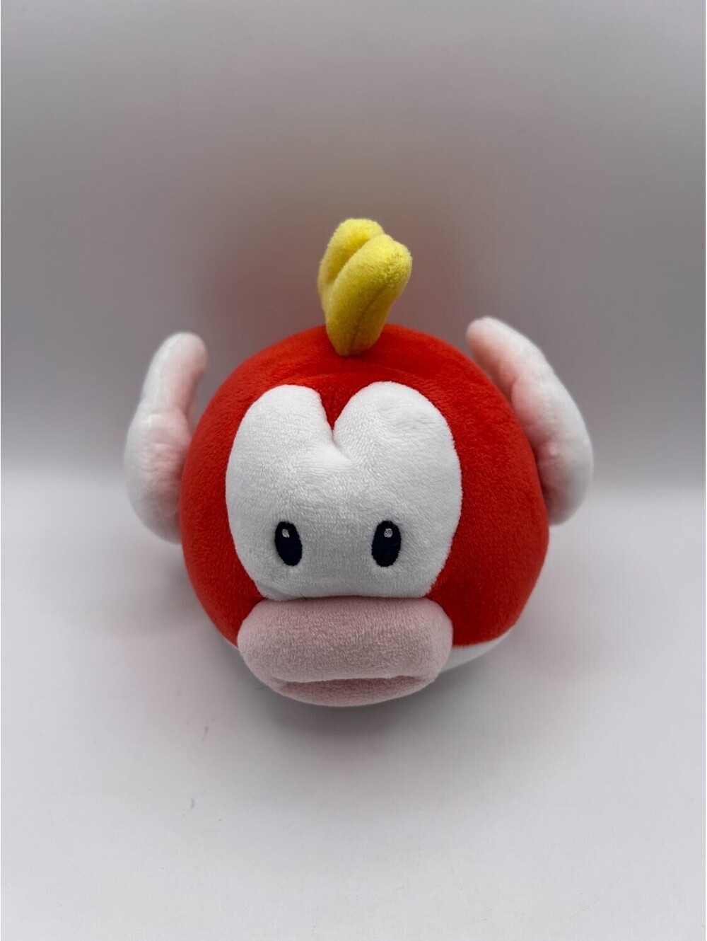 Nintendo Super Mario Cheep Flying Fish Red Plush Stuffed Animal Toy 6
